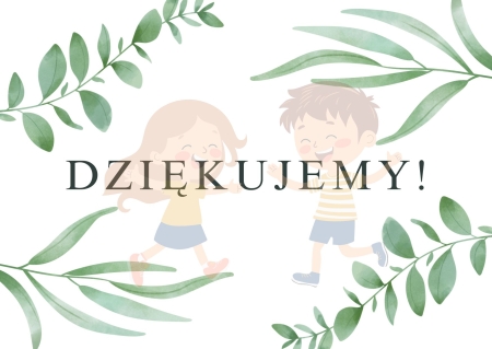 Podziękowania dla Firmy Nowe Ogrody Pańkowicz